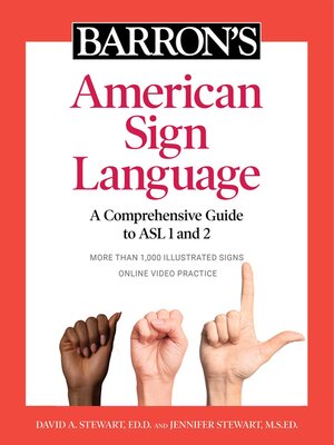 cover image of Barron's American Sign Language